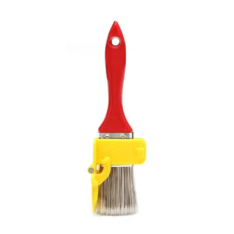 Edger pincel de pintura durável, leve, corte limpo, escova de pintura com cabo de madeira, ferramenta diy para quadro, parede, teto, bordas, ferramentas de guarnição