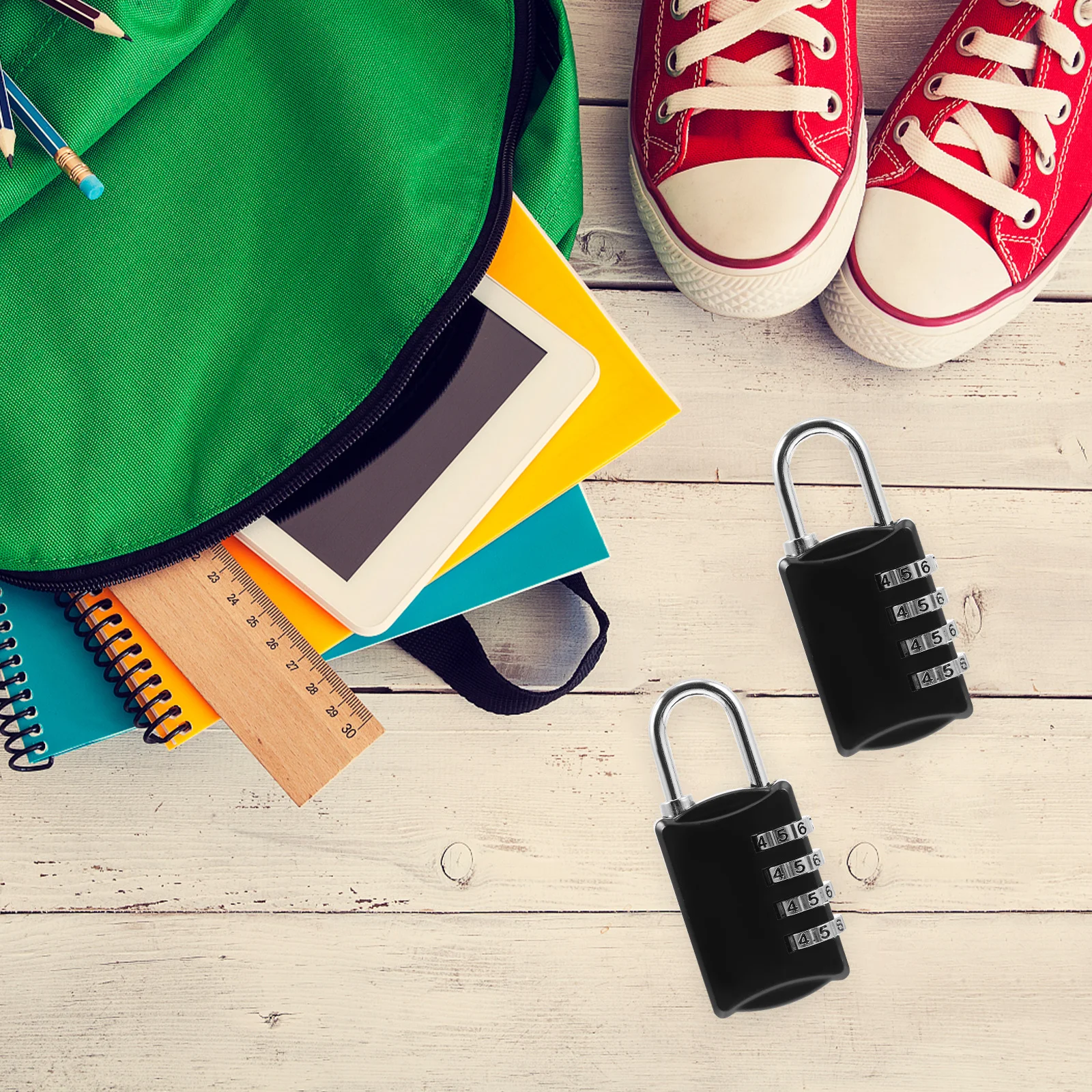 

10000 Combinations 4 Digit Padlock Anti Theft Gym Security Gym Locker Lock Combination Lock Combination Padlock