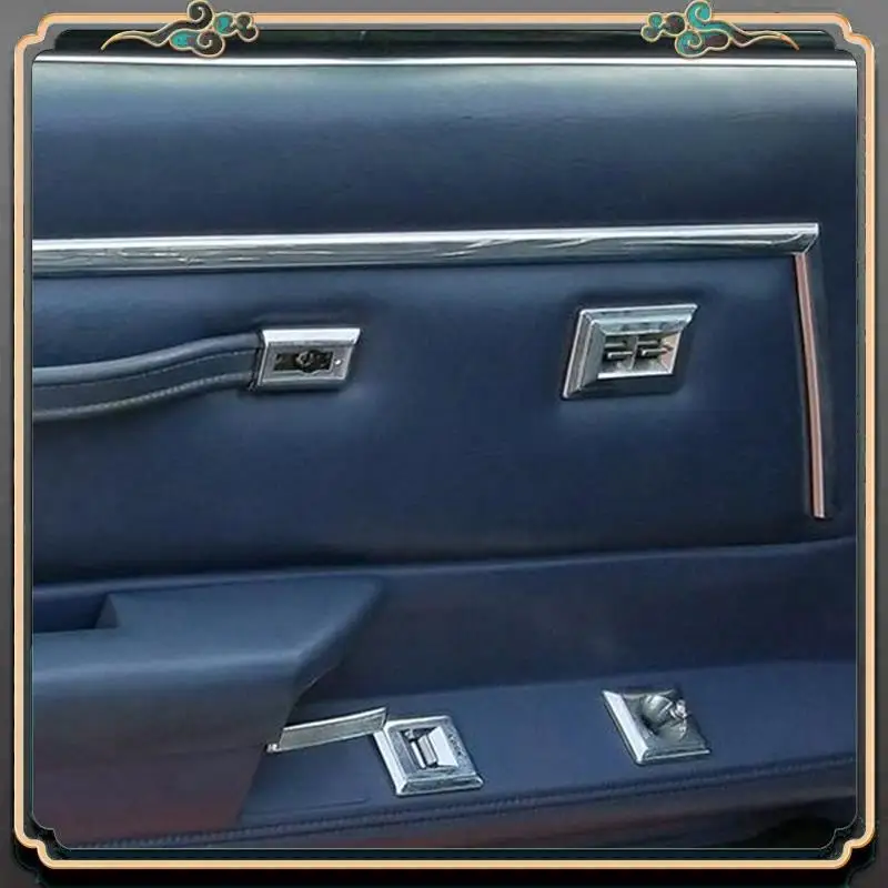 M45K-Master interruptor de ventana de puerta eléctrica lado del conductor para camioneta GM GMC OLDSMOBILE PONTIAC accesorios cromados de 2 botones