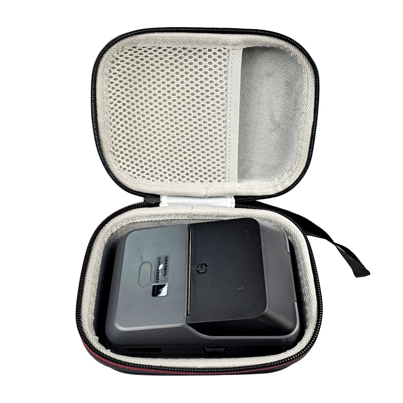 ZOPRORE Harte EVA-Reisebox für den Außenbereich, Tragetasche, Aufbewahrungskoffer, Abdeckung für DETONGER P2 Mini Thermo-Etikettendrucker