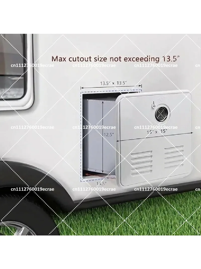 12V RV Tankless Propane Water Heater 55000 BTU Instant Gas Heater for Motorhome Camper Trailer
