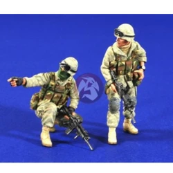 1/35 Scale Resin Soldier Assembled Model Kit Body U.S. Reconnaissance Team in Iraq/Arab (2 people) unassembled and unpainted