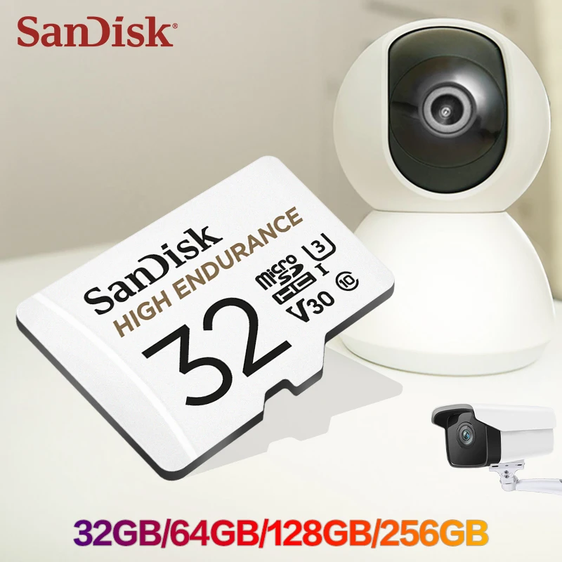 Professional Memory Card for Drive Recorder Surveillance Camera microSD 4K Flash TF Card 512GB 256GB 128GB 64GB 32G V30 Micro SD