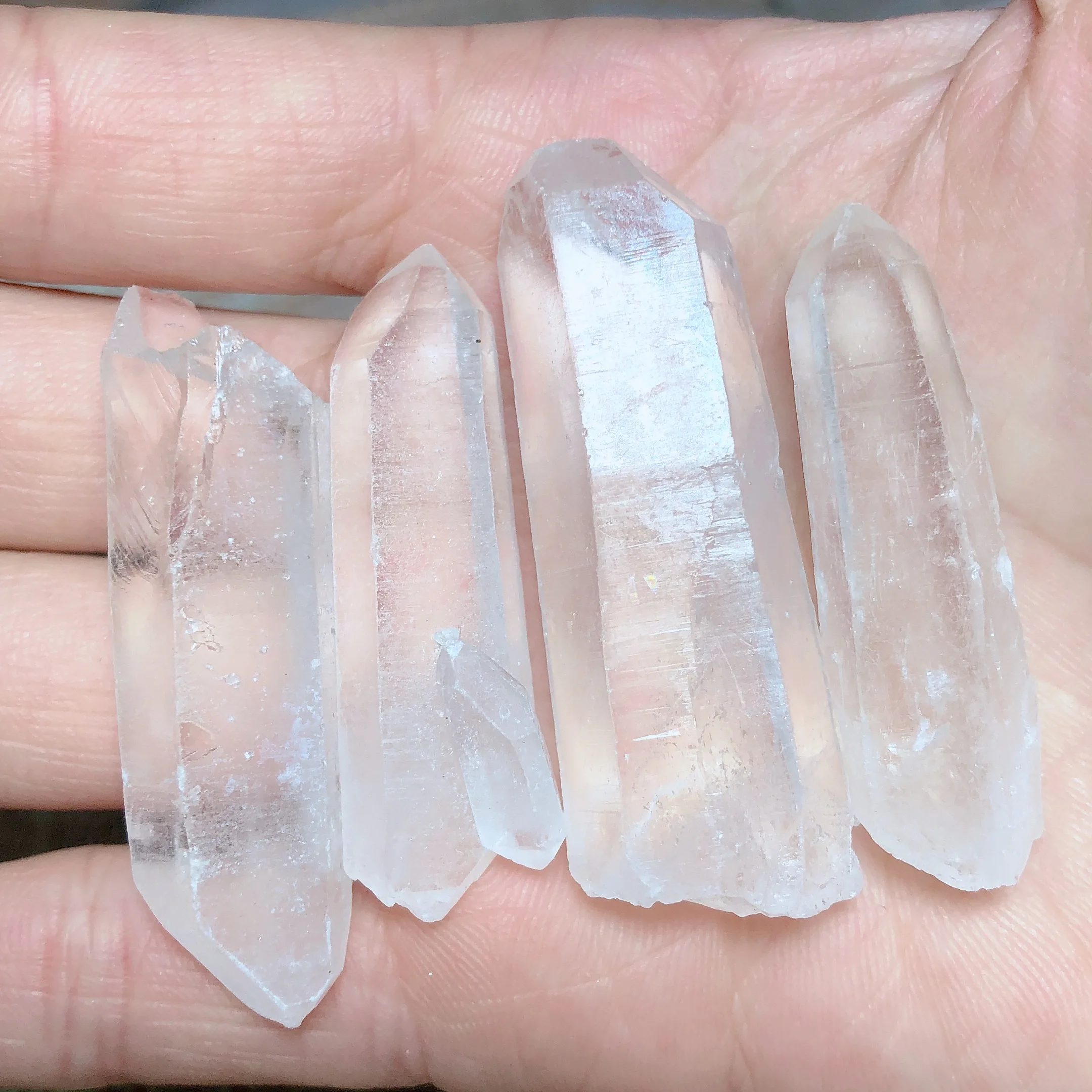 

Natural Crystal Clear Quartz Needle Raw Stone High Quality Reiki Healing Specimen Room Decor Mineral Energy Gift