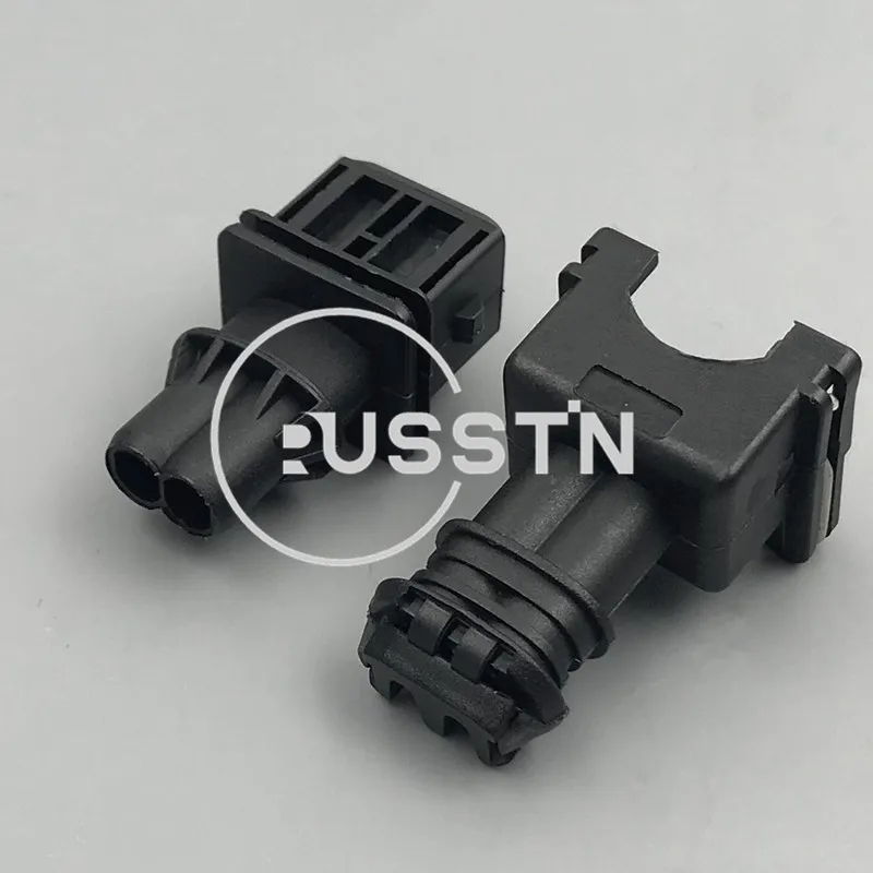 1 Set 2 Way EV1 Automotive Waterproof Electrical Wire Connector Socket AC Assembly Fuel Injector Plug Adapters 282189-1 282762-1