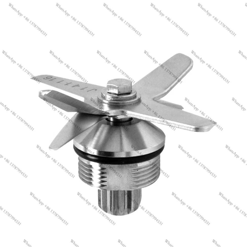 Machine Ice Crusher Blades JTC 800A 800AQ TM-800A 767 Blender Stainless Steel hardened six mixing cutting knives knife Bearing a
