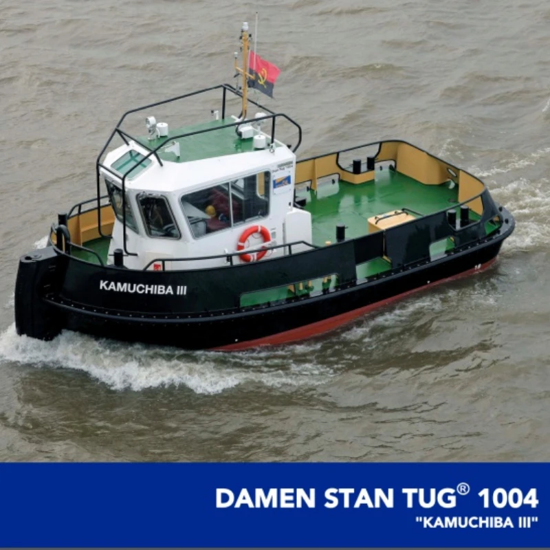 1/48 Damen 1004 Sleepboot 3d Printing Kit 220Mm Afstandsbediening Boot Mini Schattige Sleepboot Model Kit