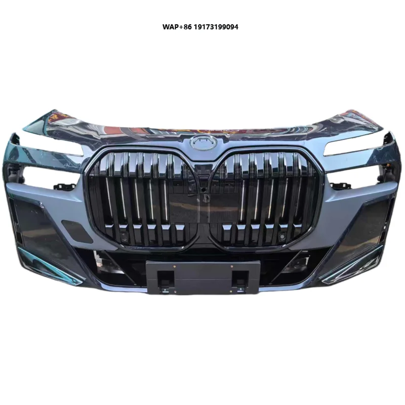 

Second-hand for 7 Series I7 G70 Front Bumper with Radiator Grille-Bolt-On Upgrade Universal Fitment
