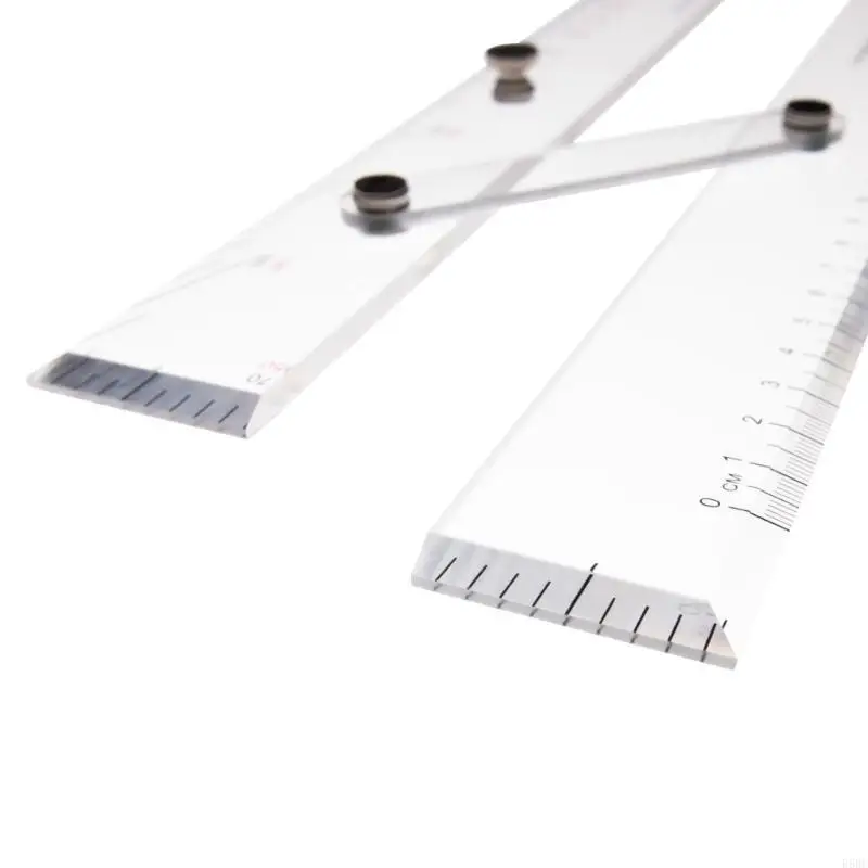 

45cm Marine Parallel Ruler Multifunctional Parallel Ruler Clear Scale Marine Navigation Parallel Ruler for Mapping Point