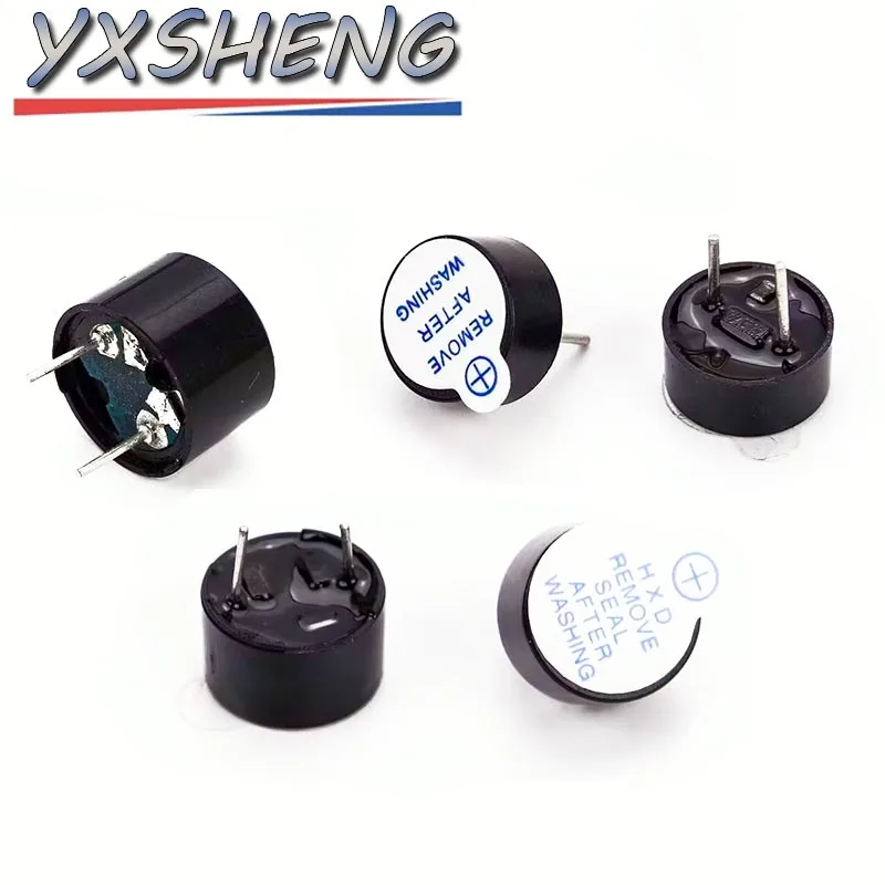 10PCS 3V 5V 12V Active Buzzer 16R Magnetic Long Continous Beep Tone 12095 12*9.5mm TMB12A03 TMB12A05 TMB12A12 Mini Plug Speaker