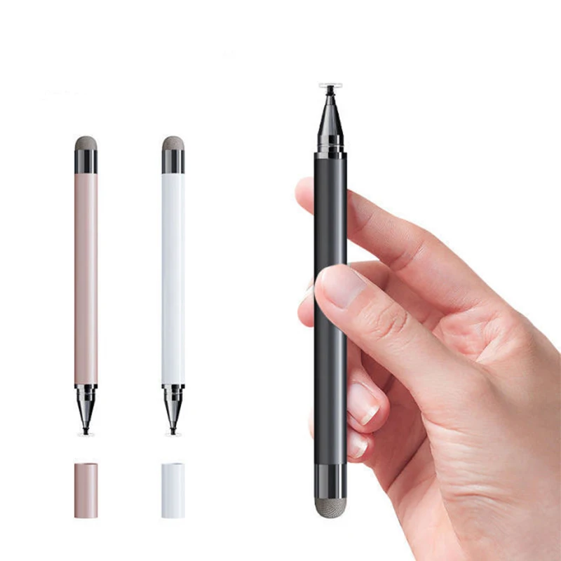 1Pc 2 in 1 Universal Stylus Pen for IPad Android Tablet Mobile Phone Accessories Drawing Tablet Capacitive Screen Touch Pen