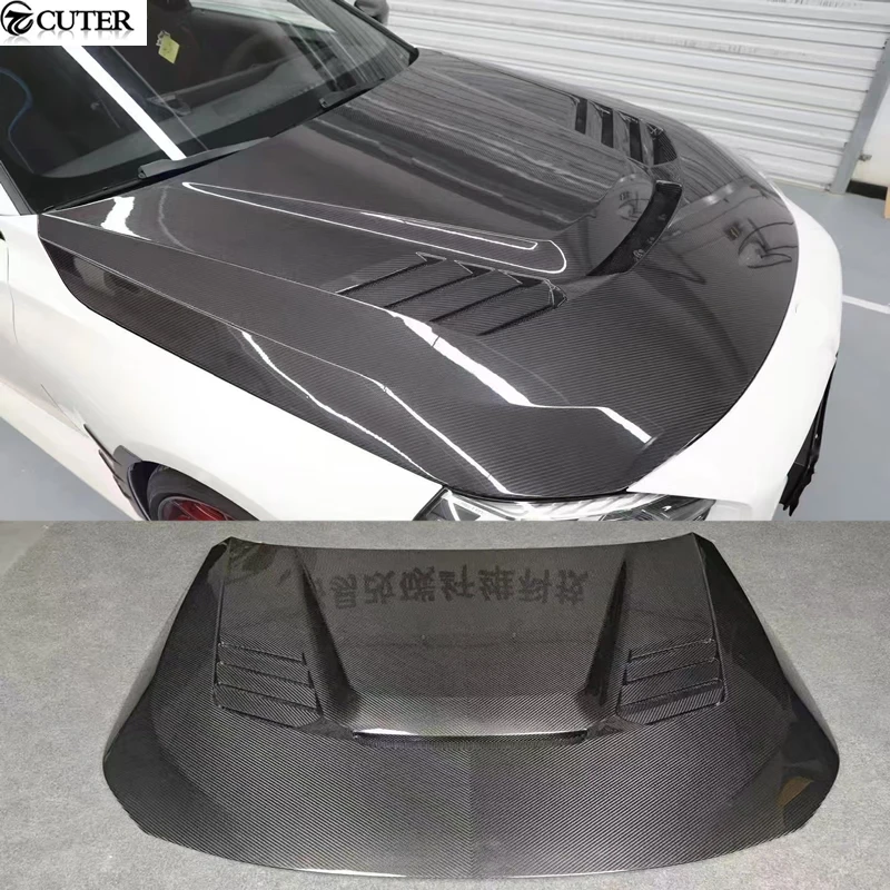 

G87 M2 V Style Dry Carbon Fiber Engine Hood Bonnet for Bmw G87 M2 Car Body Kit