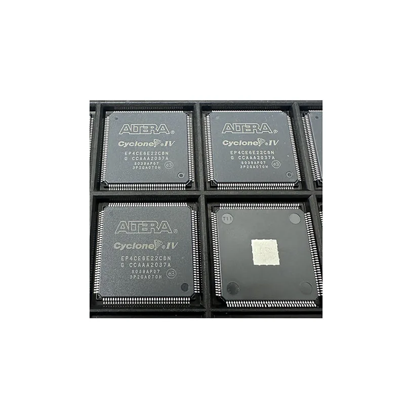2pcs original genuine EP4CE6E22C8N LQPF-144 programmable logic device IC chip FPGA