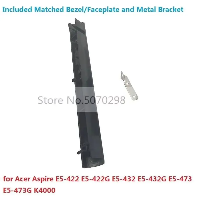 Replacement DVD ODD Optical Drive Bezel Panel Cover Rear Mounting Bracket Hook for Acer Aspire E5-422G E5-432G E5-473G K4000