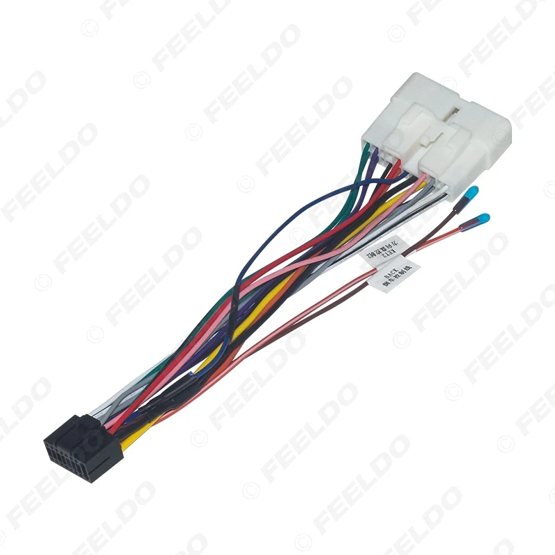 Car 16pin Audio Wiring Harness For Suzuki ISUZU D-MAX 16Pin Aftermarket Stereo Installation Wire Adapter
