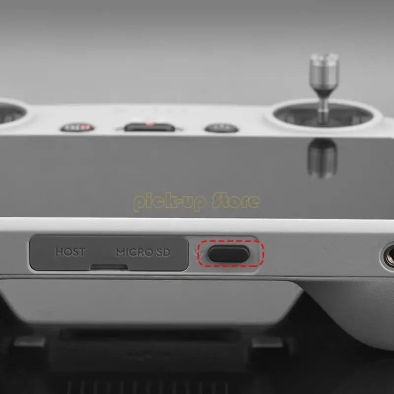 Q5WA 3PCS مقابس غبار السيليكون العالمي من النوع C واجهات حماة حماية الهواتف الذكية AVATA 2 UAV