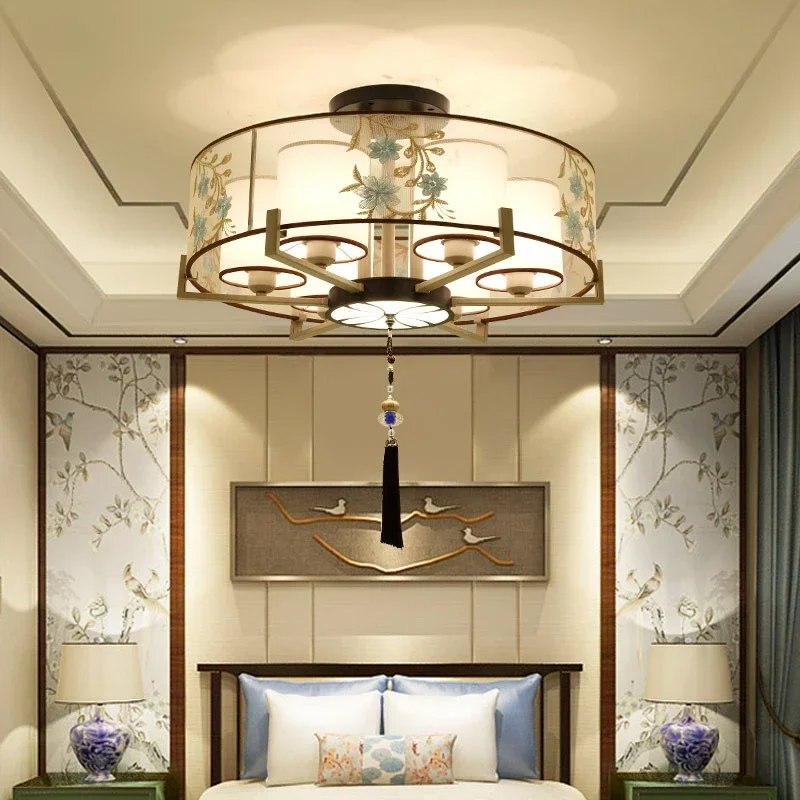 الصينية Led مصباح السقف مصباح لغرفة المعيشة جو حديث مستدير الإبداعية أضواء السقف غرفة النوم لغرفة المعيشة #2