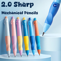 2.0 Sharp Mechanical Pencils Cute Automatic Pencil Kit Replaceable Pencil Lead Kawaii Children'S Stationery School Supplies