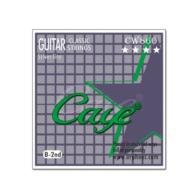 2 corde Caye Crossing, corde classiche, corde in nylon 1/2/3/4/5/6 corde, corda singola, corde per chitarra classica