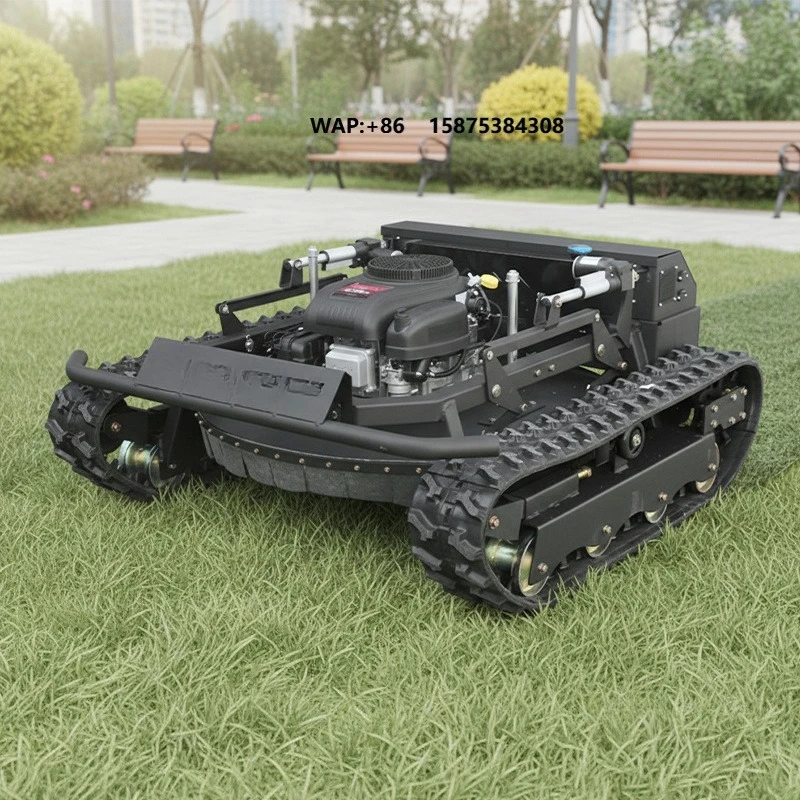 Factory Latest 900mm Cut Wireless Automatic Grass Cutter Remote Control Lawn Mower