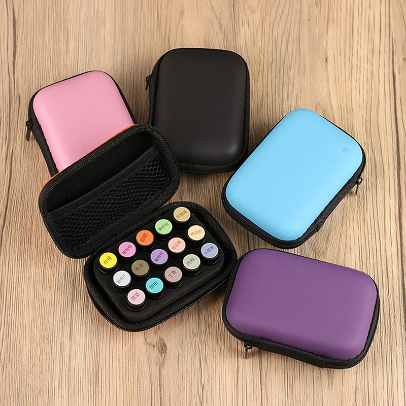 Étui de rangement portable pour 15 flacons roll-on d'huiles essentielles Young Living (1 ml, 2 ml, 3 ml) – Organisateur suspendu pour parfums