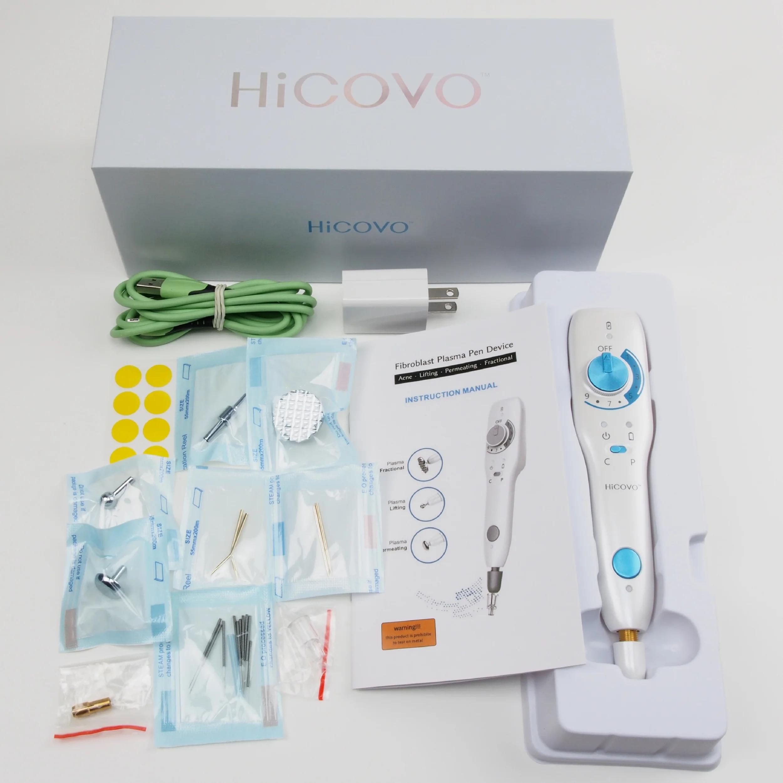 Hicovo Plasma Professional Pulse Fibroblast Eyelid Lift Dark Age Spot Skin Tag Remover Skin Tightening Beauty Machine