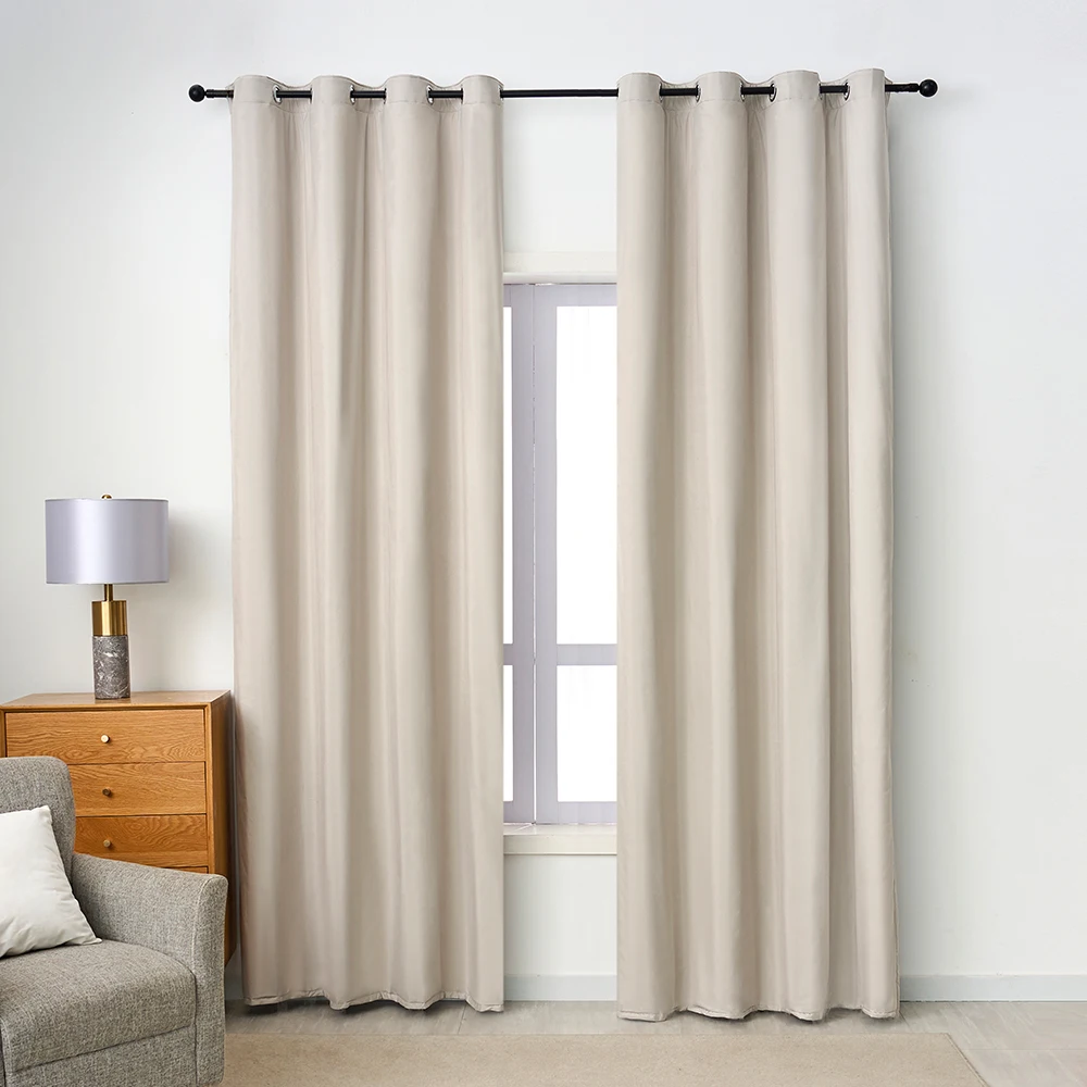 1pc Winter Thermal Quilted Curtains - Heavyweight Blackout, Cold & Draft Blocking for Energy Efficiency image 3