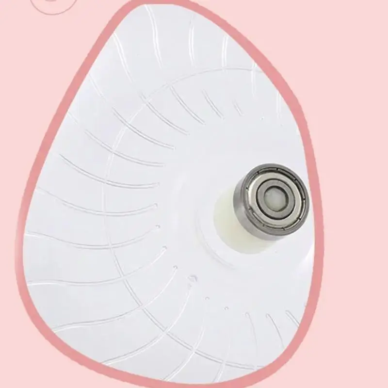 652F Strong Dish Hamster Wheel Easy to Clean Plastic Small Pet Exercise Spinner Quiet Running Activity Disk