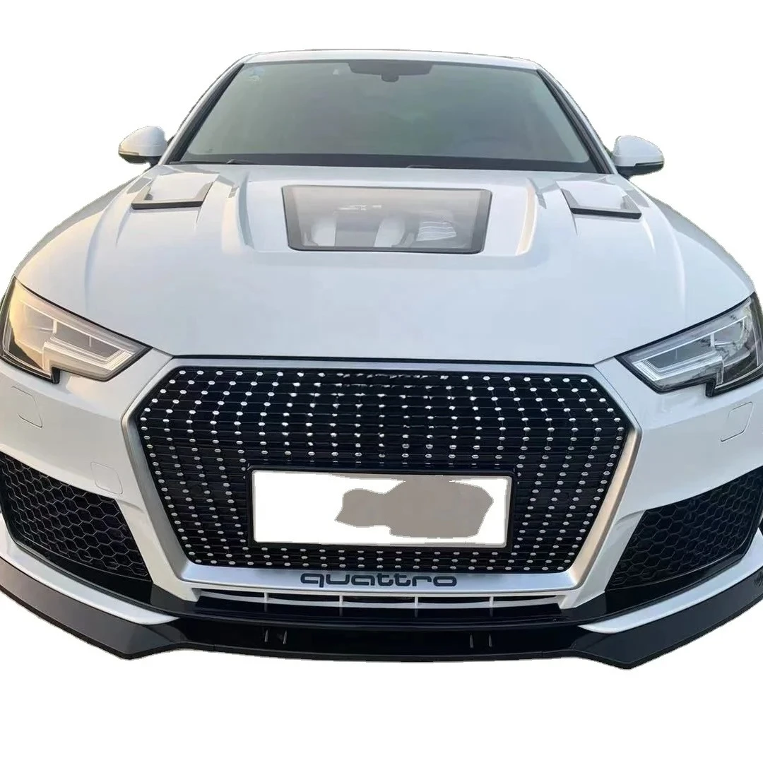 

High Quality Car Front Cover Front Hood for A4 B9 RS4 Car Body Parts 2017-2019