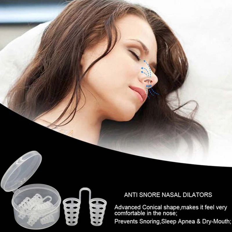 Anti Snore Nasal Dilators Breathe-Easy Stop Snoring Cones Congestion Aid Sleeping Aid Equipment Stop Snoring Nasal Dilators