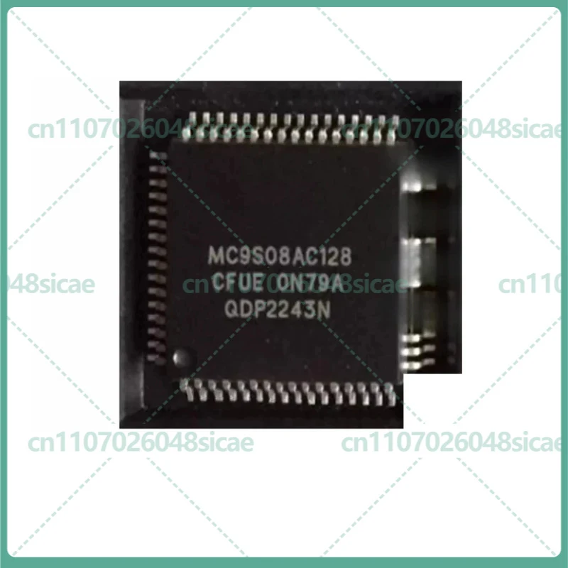 2-8pcsMC9S08AC128CFUE MC9S08AC128 Brand New Authentic LQFP-64