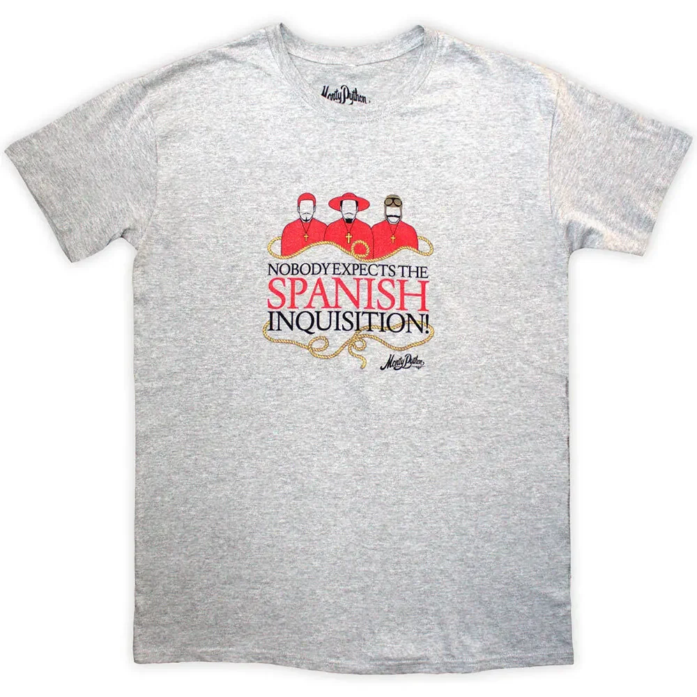 Monty Python Inquisition T-Shirt Gris Nouveau