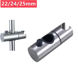 Shower Bracket Adjustable Shower Rail Holder 22~25mm ABS Plastic Shower Head Holder 360 Degree RotationBathroom Accessories