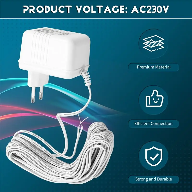 [NEW!A93G】 24V Doorbell Transformer Adapter For Video Doorbells, Enhanced Performance & Easy Installation