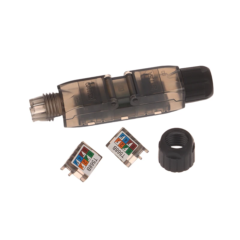 Terminal Network Extension Cable Tool-less Extension Connector Network Extender Junction Adapter Connection Box