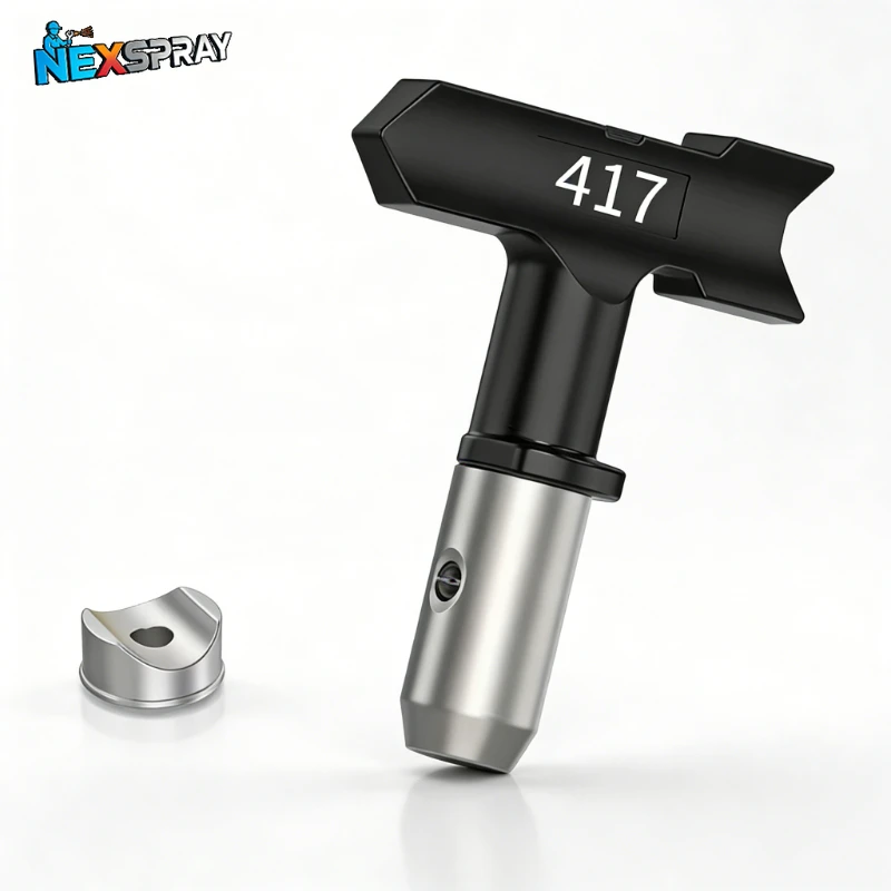 Boquillas de pulverización sin aire Nex Black, 1 unidad, puntas reversibles para pulverizador de pintura sin aire 311/315/413/517/519/211/625