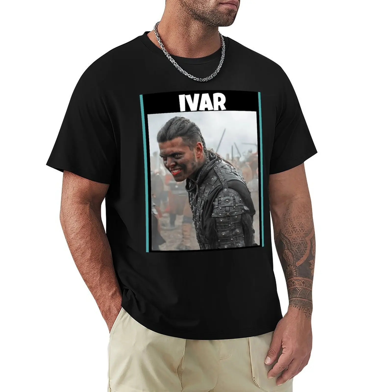 

Vikings ivar series movies T-Shirt Standard Fit Solid Tee Shirt