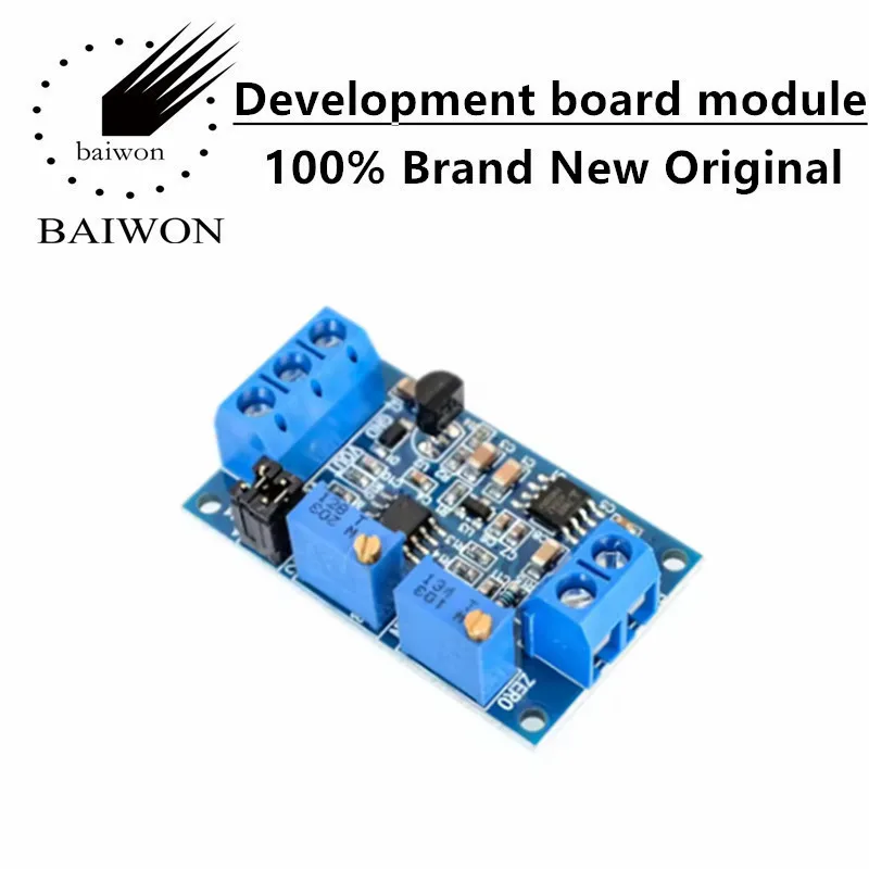 Current to voltage module 0/4-20mA to 0-3.3V5V10V voltage transmitter signal conversion and conditioning