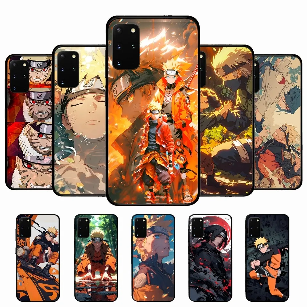 Anime Cool-N-Narutos Phone Case For Samsung S 9 10 20 21 22 23 30 23 24 Plus Lite Ultra FE S10lite Fundas