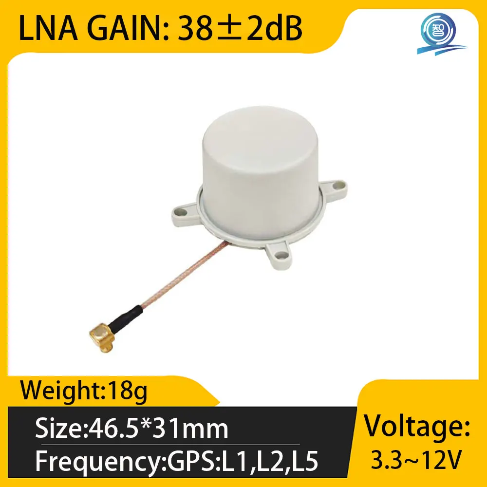 

Миниатюрная высокоточная спиральная GPS-антенна RTK GNSS, 3-звездная, 7-частотная, водонепроницаемая, легкая, для БПЛА