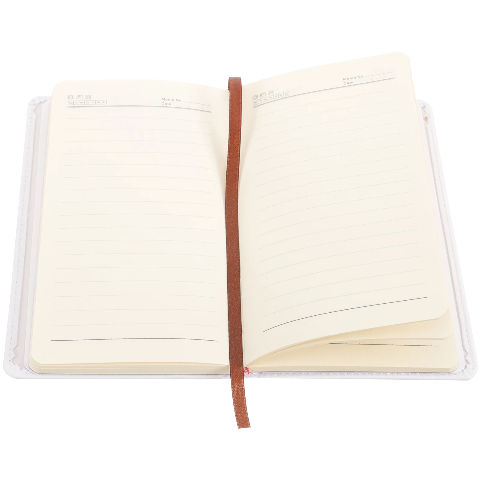 

PU Notebook A6 Size Blank Journal Daily Planner Durable Portable Reusable Student Worker Teacher Notepad Sublimation