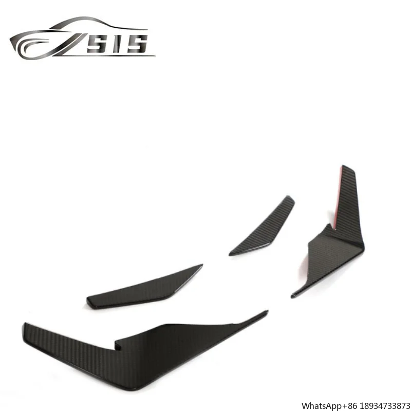 2023 Anno AD R8 Coupe PERFORMANCE Stile Paraurti Anteriore Copertura Labbro Misura Per R8 A Secco In Fibra di Carbonio Diffusore Anteriore Air Vent Copertura