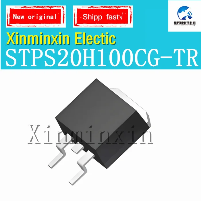 10PCS/LOT  STPS20H100CG-TR STPS20H100CG  TO263 IC Chip New  Original In Stock