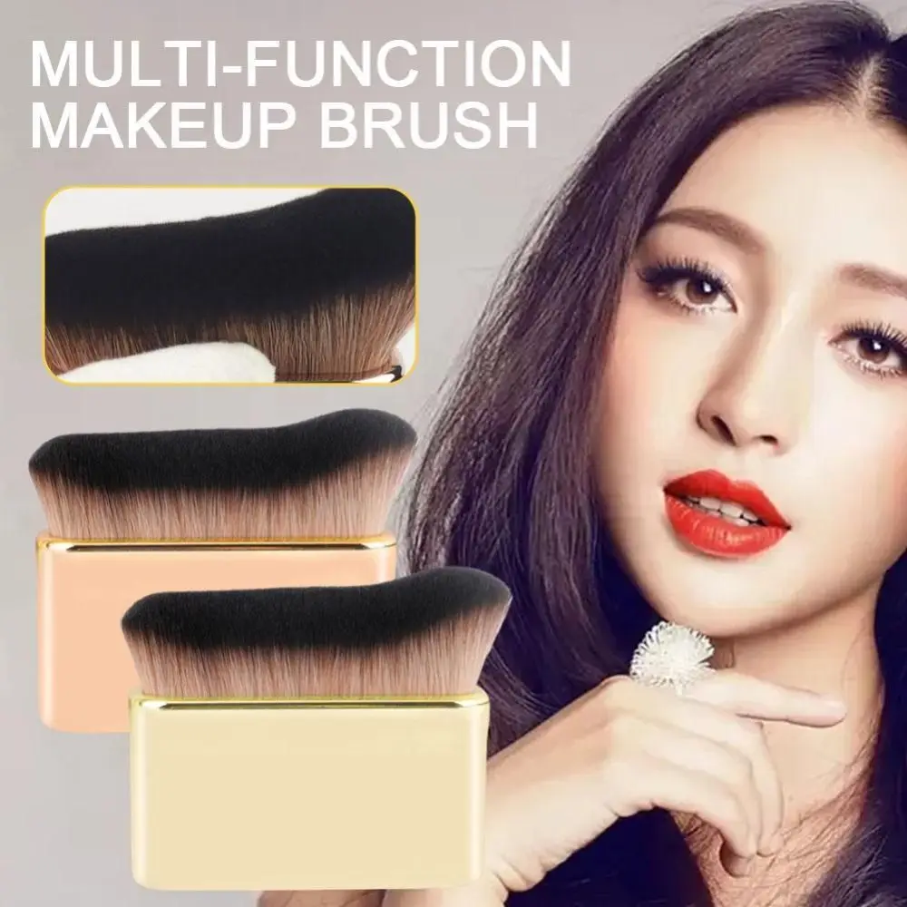 1Pc Wave Makeup Brush Kabuki Foundation Brush For Liquid Make Up Brush Set Cosmetic Soft Synthetic Makeup for Women