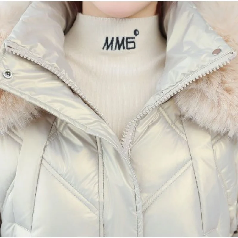 2023 New Women Cotton coat Winter Jacket Female thick warm Parkas hooded Outwear large size Overcoat