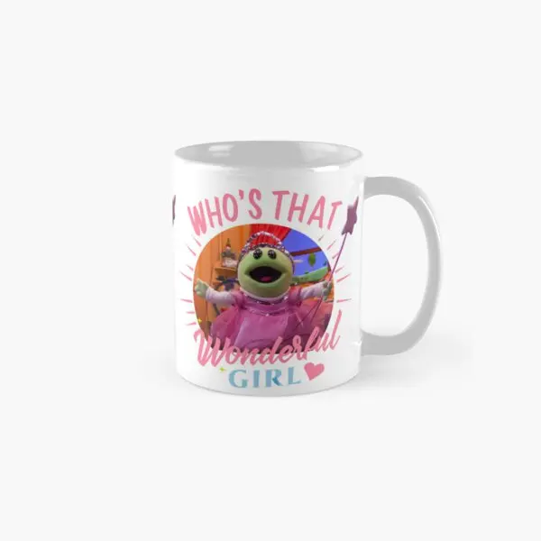 Nanalan Who Is That Wonderful Girl Kid  Mug Simple Gifts Drinkware Printed Cup Design Picture Image Tea Handle Round Coffee