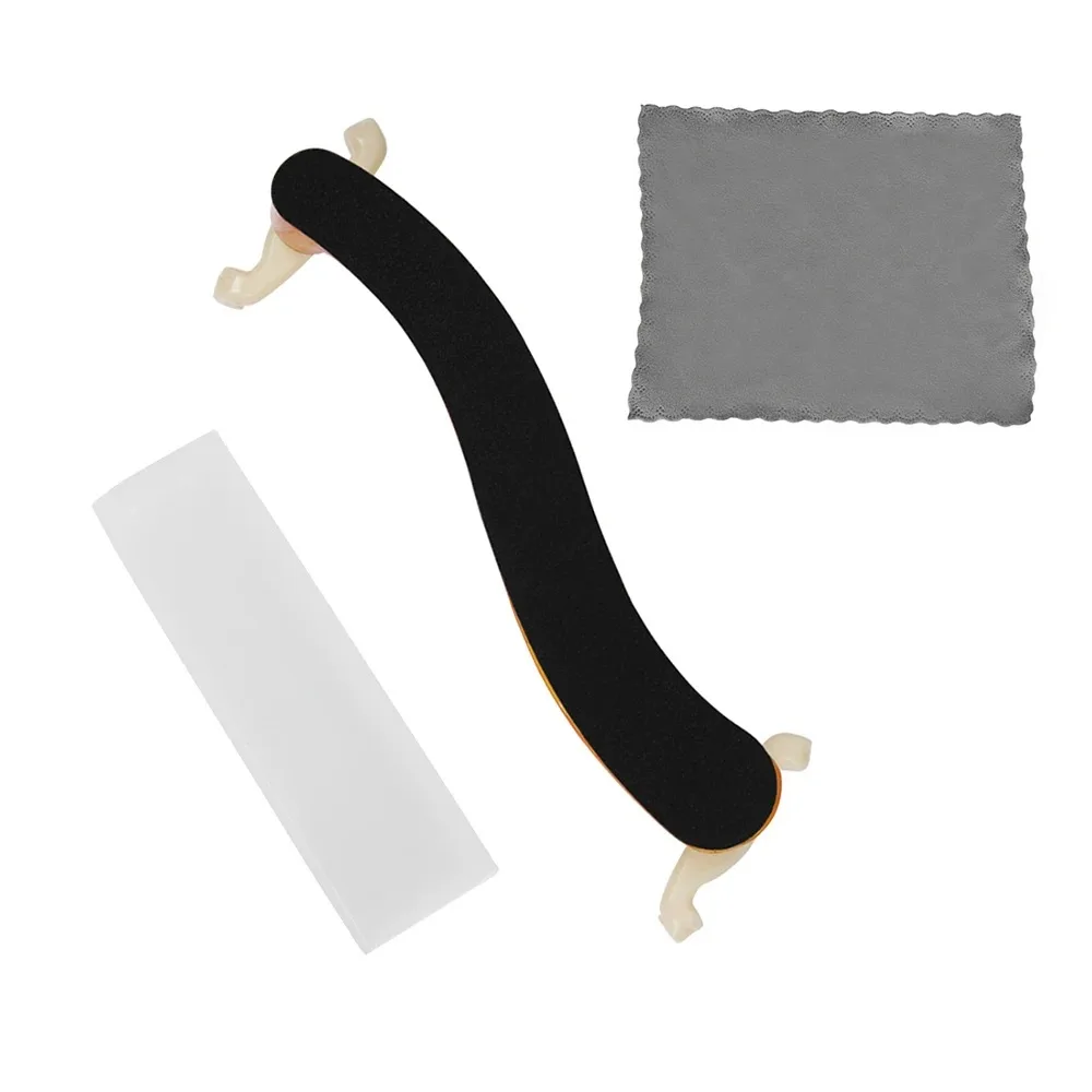 Astonvilla 4/4 Violin Shoulder Rest Solid Wood Padded Soft Comfortable Sponge Support Shoulder Pad Fiddle Parts & Accessories
