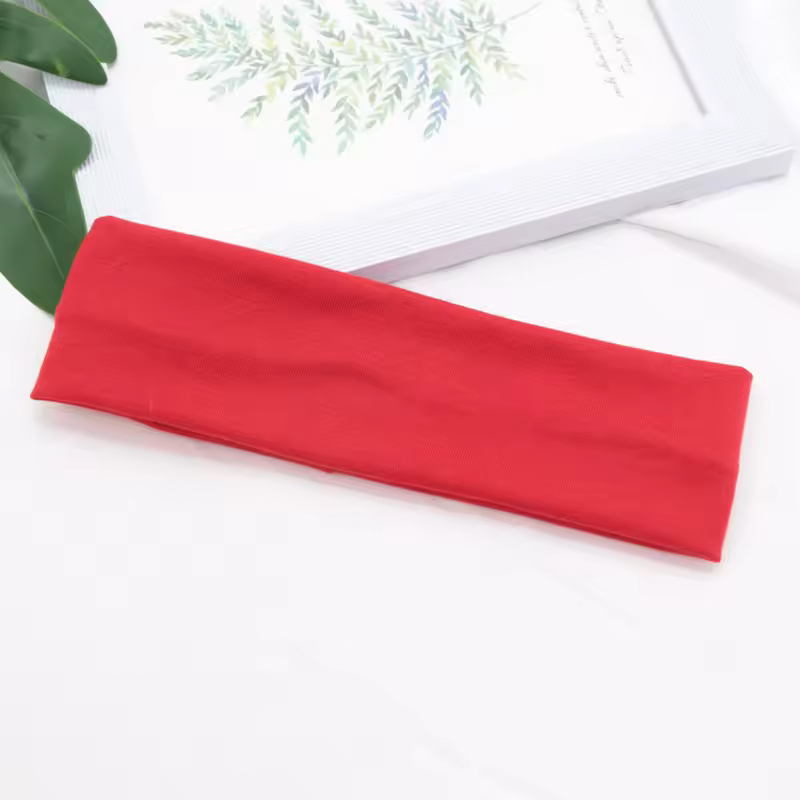 Elastic Cotton HairBand Fashion Headbands for Women Men Solid Running Fitness Yoga Hair Bands Stretch Makeup Hair Accessories - Image 8