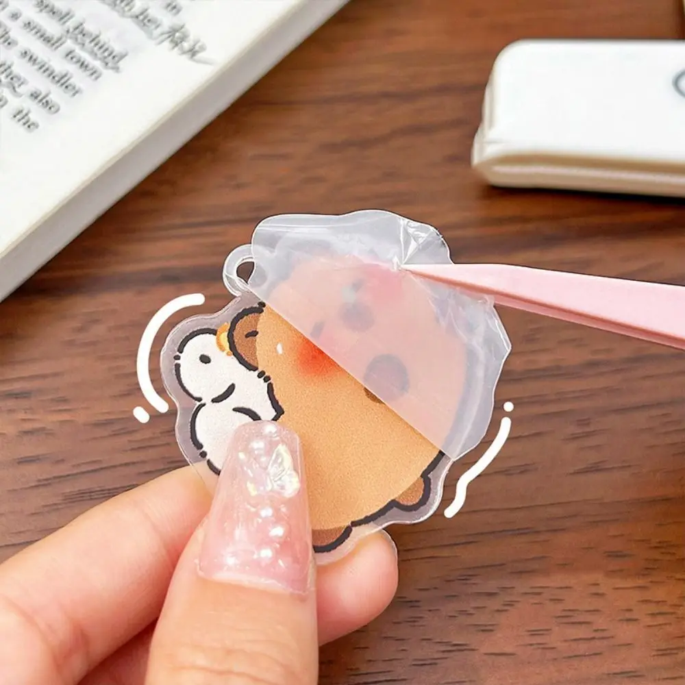 ファッションアクリルカピバラアクリルキーホルダー面白いかわいいカピバラバッグハンギングクリエイティブ漫画カピバラペンダントキッズ