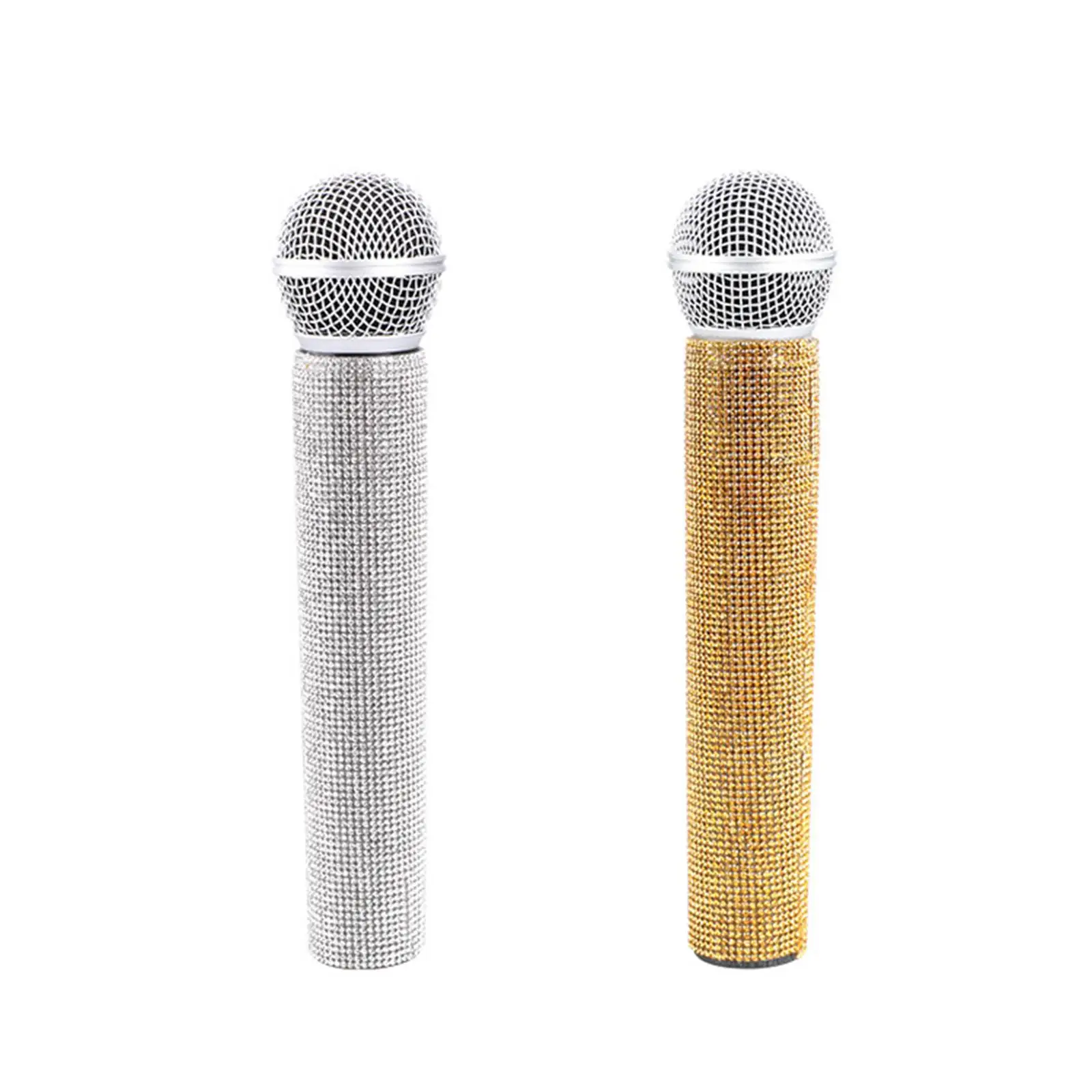 Stage Mic Costume Star Toy Microphone Party Favor Decorative Props Costume Accessory